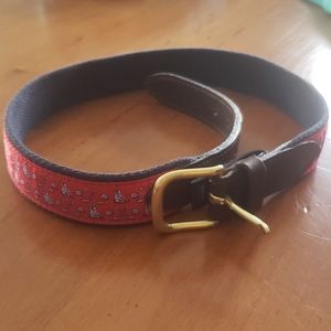 Boys Vineyard Vines Hockey belt